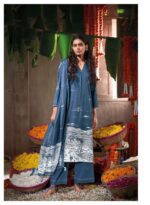My Fashion Road Ganga Fashion Midnight Tales Premium Cotton Salwar Suit | S2250