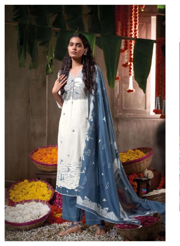 My Fashion Road Ganga Fashion Midnight Tales Premium Cotton Salwar Suit | S2249