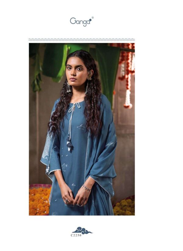 My Fashion Road Ganga Fashion Midnight Tales Premium Cotton Salwar Suit | S2252