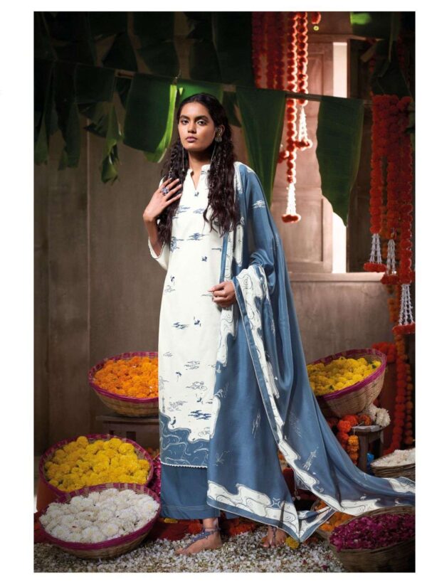 My Fashion Road Ganga Fashion Midnight Tales Premium Cotton Salwar Suit | S2253