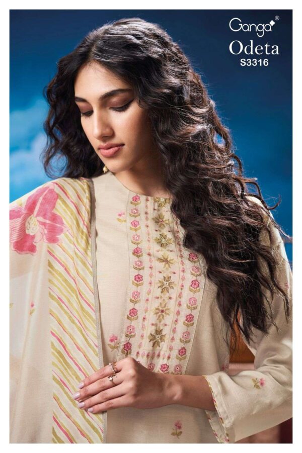 My Fashion Road Ganga Fashion Odeta Designer Silk Exclusive Suit | S3316-B
