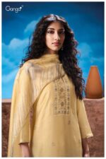 My Fashion Road Ganga Fashion Odeta Designer Silk Exclusive Suit | S3316-C