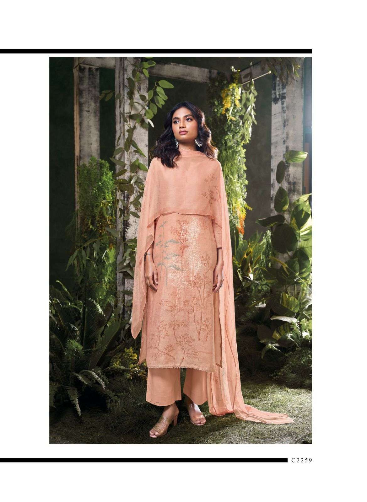 My Fashion Road Ganga Fashion Omnia Exclusive Linen Salwar Suit | C2269 My Fashion Road Ganga Fashion Omnia Exclusive Linen Salwar Suit | C2269