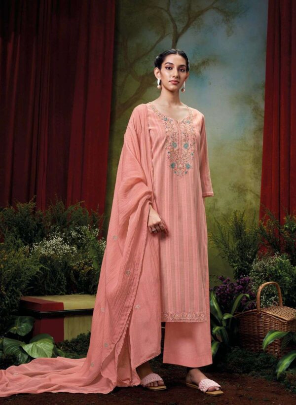 My Fashion Road Ganga Fashion Sahaswara Exclusive Jacquard Style Cotton Suit | C1891