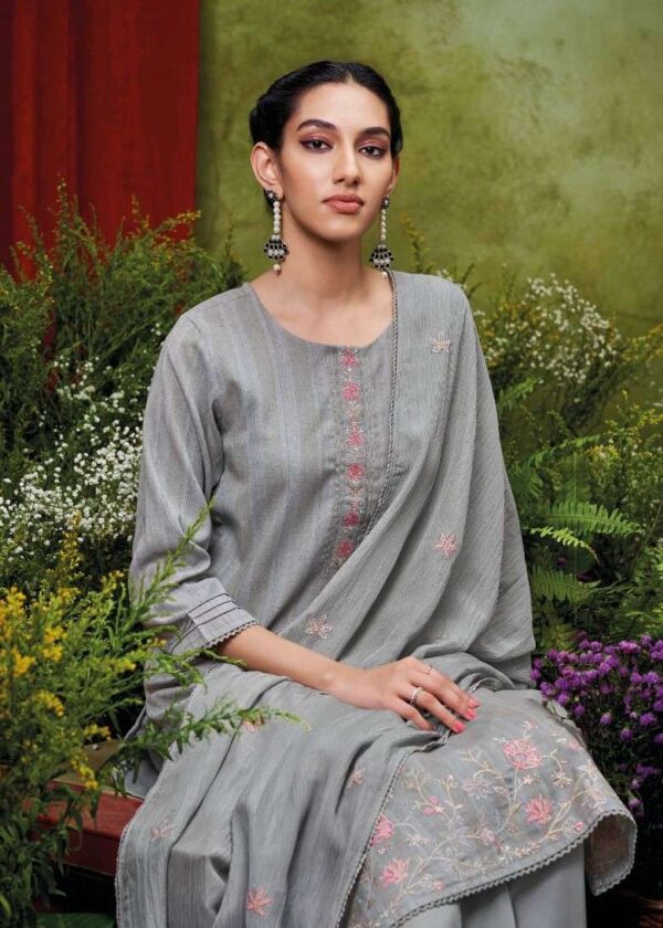 My Fashion Road Ganga Fashion Sahaswara Exclusive Jacquard Style Cotton Suit | C1892