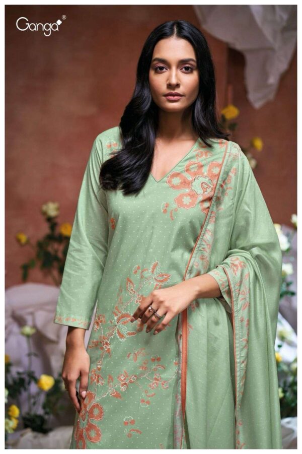 My Fashion Road Ganga Fliare Exclusive Cotton Salwar Suit | S3509 – C