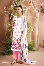 My Fashion Road Ganga inna Fancy Cotton Organza Salwar Kameez 2025 | S0989-B