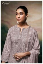 My Fashion Road Ganga Josel Printed Cotton Suit | S3428 – C