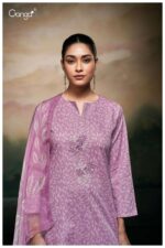 My Fashion Road Ganga Josel Printed Cotton Suit | S3428 – B