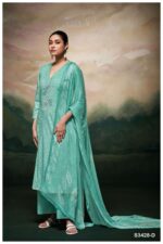 My Fashion Road Ganga Josel Printed Cotton Suit | S3428 – D