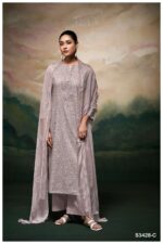 My Fashion Road Ganga Josel Printed Cotton Suit | S3428 – C