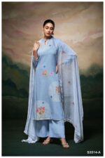 My Fashion Road Ganga Laynie Designer Stylish Cotton Suit | S3514  – A My Fashion Road Ganga Laynie Designer Stylish Cotton Suit | S3514  – A