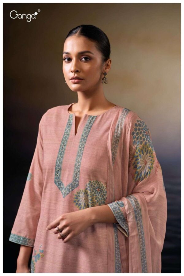 My Fashion Road Ganga Nevia Exclusive Cotton Branded Suit | S3508 – C
