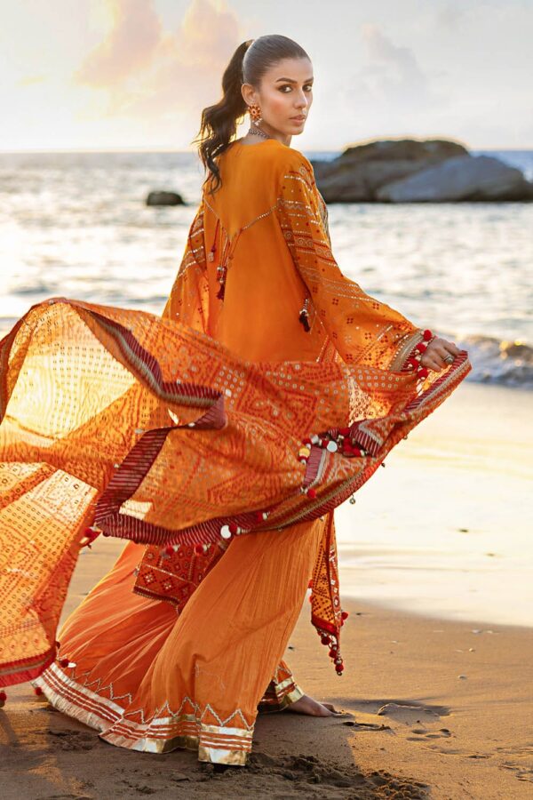 My Fashion Road Gul Ahmed Chunri Lawn Unstitched Collection 2025 | BM-52020
