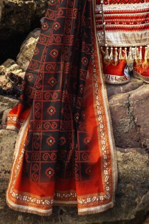 My Fashion Road Gul Ahmed Chunri Lawn Unstitched Collection 2025 | CL-52443