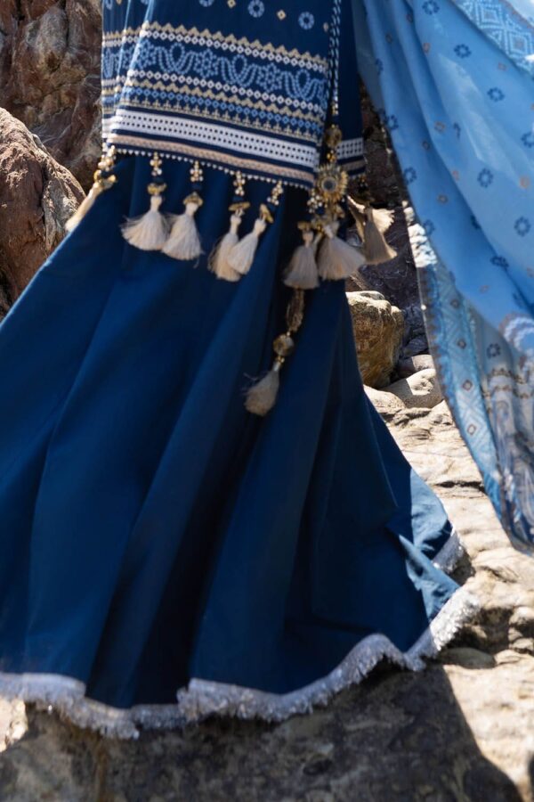 My Fashion Road Gul Ahmed Chunri Lawn Unstitched Collection 2025 | CL-52444