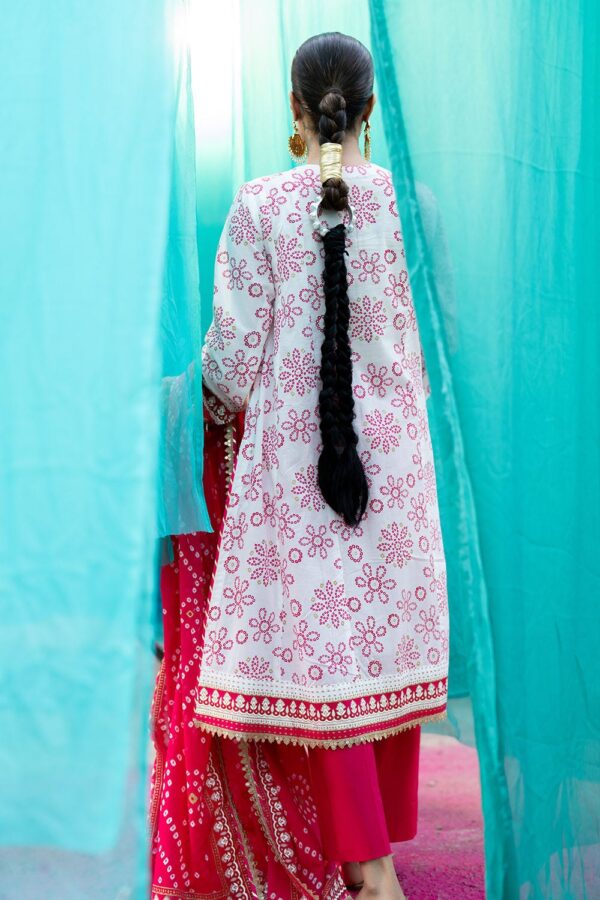 My Fashion Road Gul Ahmed Chunri Lawn Unstitched Collection 2025 | CL-52411 A