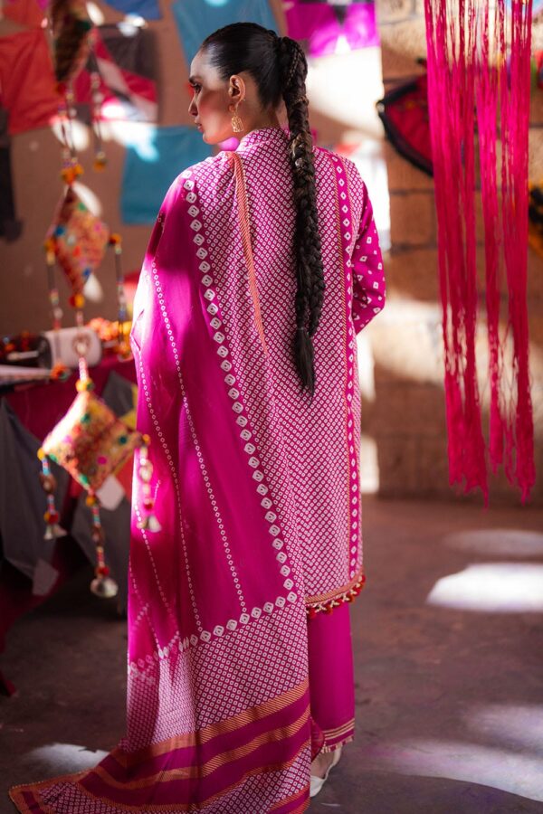 My Fashion Road Gul Ahmed Chunri Lawn Unstitched Collection 2025 | CL-52401 A