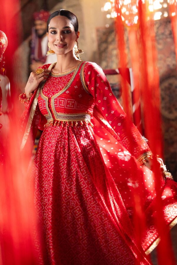 My Fashion Road Gul Ahmed Chunri Lawn Unstitched Collection 2025 | CL-52484 B