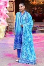 My Fashion Road Gul Ahmed Chunri Lawn Unstitched Collection 2025 | CL-42328 B