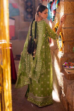 My Fashion Road Gul Ahmed Chunri Lawn Unstitched Collection 2025 | CL-52403 A