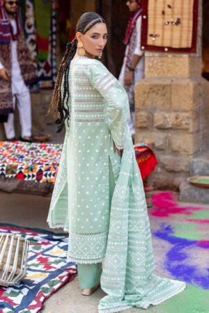 My Fashion Road Gul Ahmed Chunri Lawn Unstitched Collection 2025 | CL-52172 A