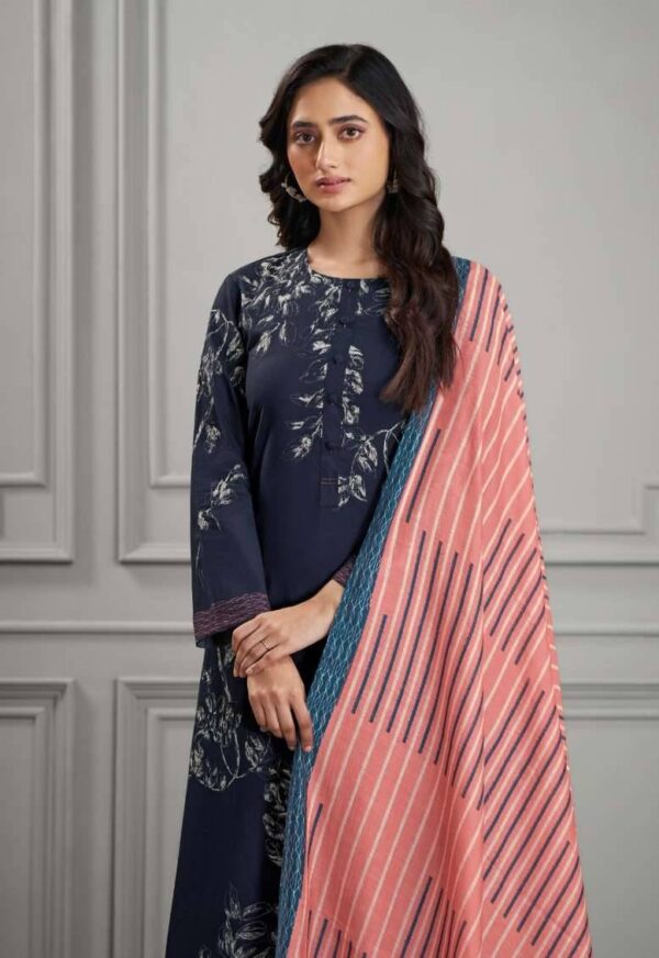 My Fashion Road Omtex Kabool Summer Wear Premium Designs Lawn Cotton Suit | 7211 – D