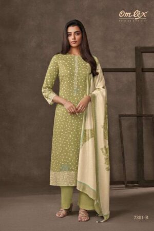 My Fashion Road Omtex Mahima Lawn Cotton Salwar Kameez | 7301 – B