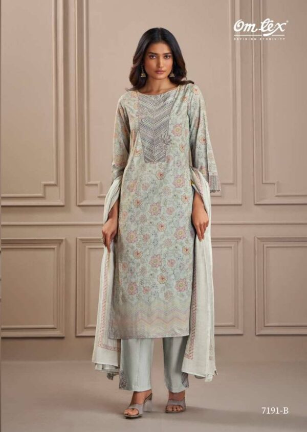 My Fashion Road Omtex Titli Premium Cotton Suit | 7191 – B