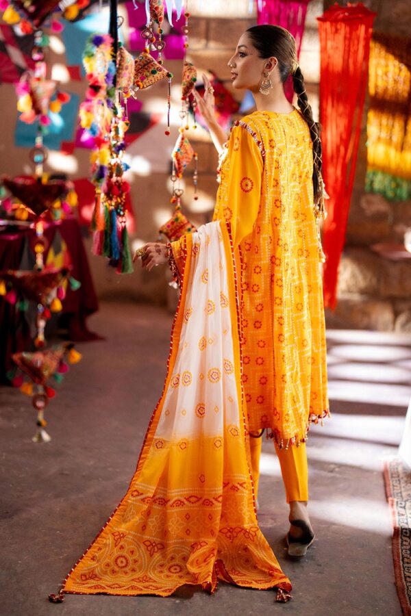 My Fashion Road Gul Ahmed Chunri Lawn Unstitched Collection 2025 | CL-52170 A