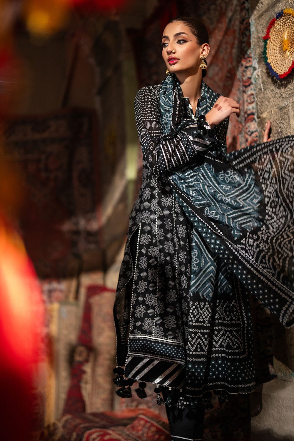 My Fashion Road Gul Ahmed Chunri Lawn Unstitched Collection 2025 | CL-52412 A My Fashion Road Gul Ahmed Chunri Lawn Unstitched Collection 2025 | CL-52412 A