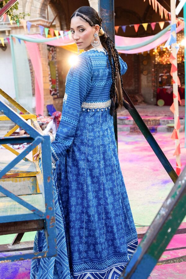 My Fashion Road Gul Ahmed Chunri Lawn Unstitched Collection 2025 | CL-52412 B