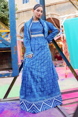 My Fashion Road Gul Ahmed Chunri Lawn Unstitched Collection 2025 | CL-52412 B