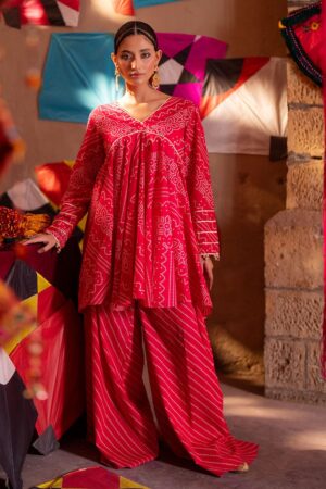 My Fashion Road Gul Ahmed Chunri Lawn Unstitched Collection 2025 | TL-52033 A