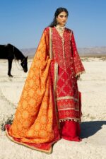 My Fashion Road Gul Ahmed Chunri Lawn Unstitched Collection 2025 | PRW-42007 My Fashion Road Gul Ahmed Chunri Lawn Unstitched Collection 2025 | PRW-42007