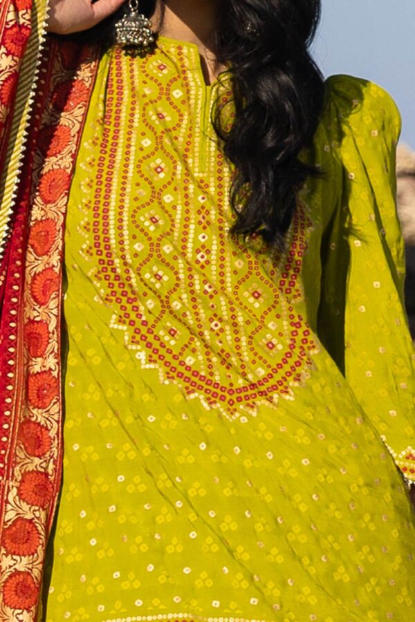 My Fashion Road Gul Ahmed Chunri Lawn Unstitched Collection 2025 | PRW-52021