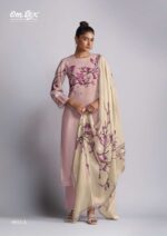 My Fashion Road Omtex Ivory Digital Printed Cotton Linen Suit | 6911-A