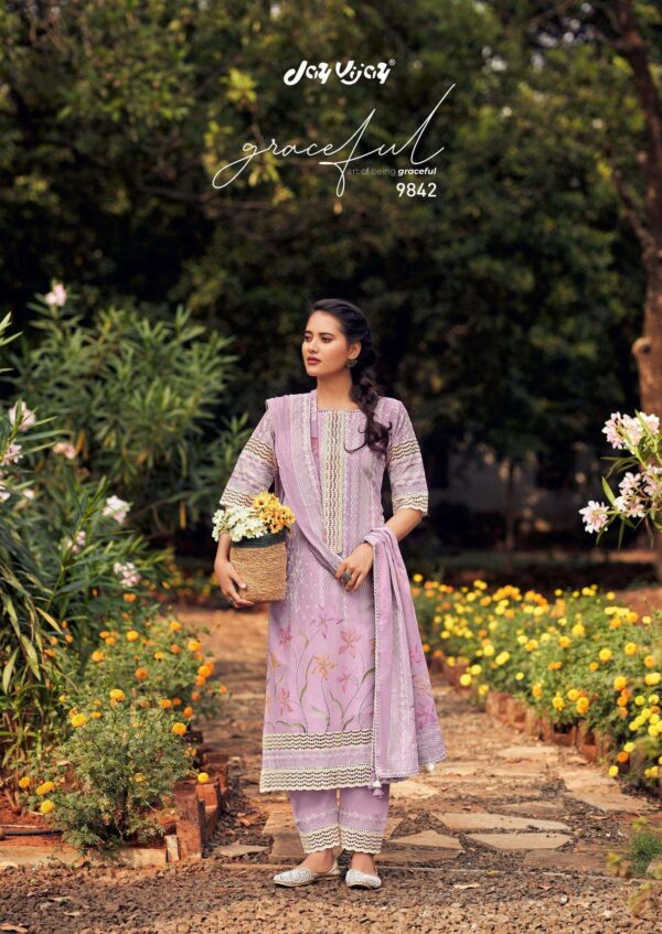 My Fashion Road Jay Vijay Saadagi Fancy Stylish Cotton Ladies Suit | 9842