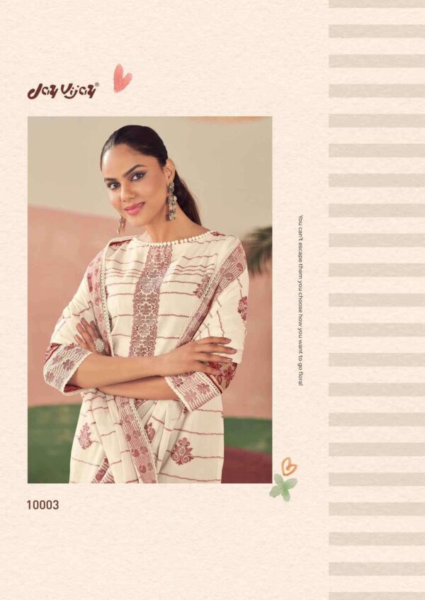 My Fashion Road Jay Vijay Raha Fancy Jacquard Cotton Summer Suit | 10003