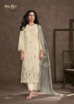 My Fashion Road Omtex Drape Lawn Cotton Premium Designs Suit | 7351-A