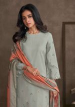 My Fashion Road Omtex Drape Lawn Cotton Premium Designs Suit | 7351-C