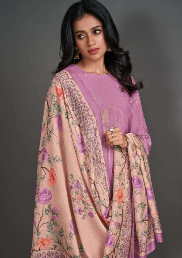 My Fashion Road Omtex Breeze Exclusive Stylish Muslin Jacquard Suit | 7291-D