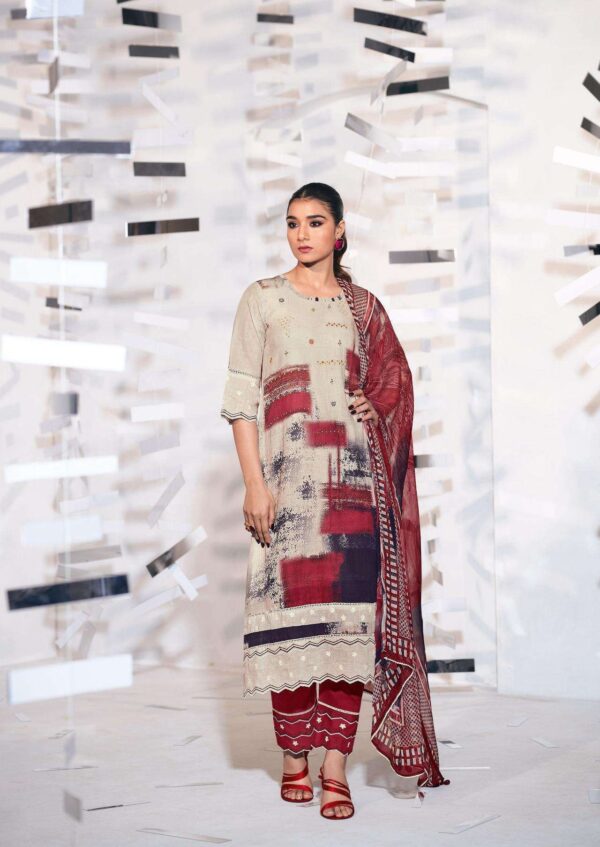 My Fashion Road Jay Vijay Darpan Exclusive Stylish Pure Linen Suit | 9904