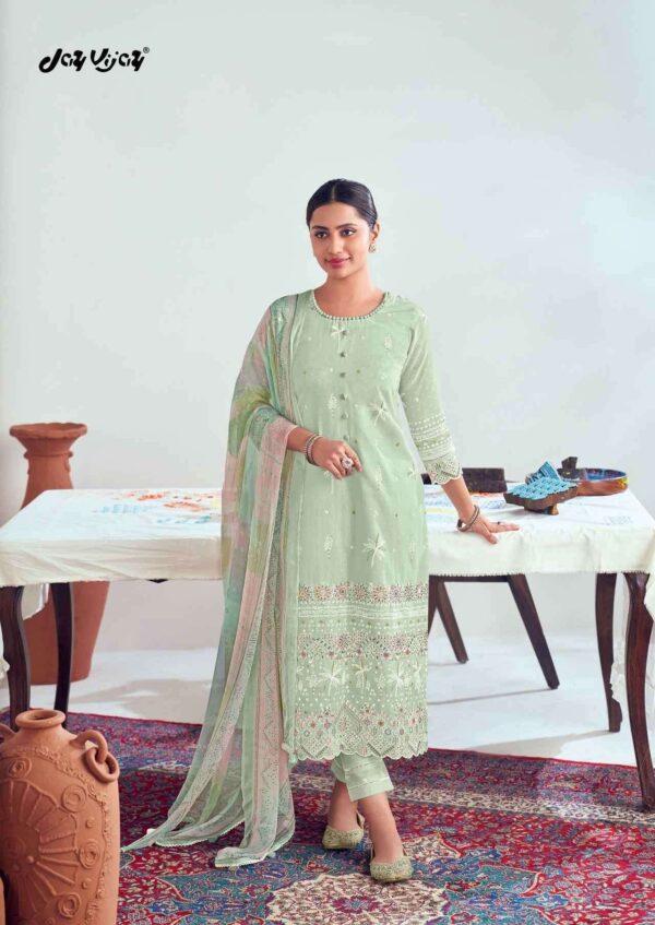 My Fashion Road Jay Vijay Chaap Exclusive Stylish Summer Wear Suit | 9744