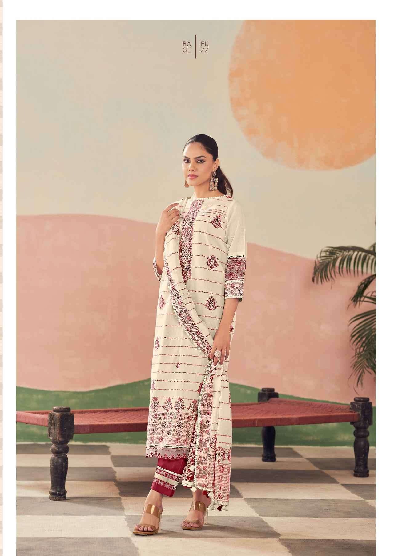 My Fashion Road Jay Vijay Raha Fancy Jacquard Cotton Summer Suit | 10003 My Fashion Road Jay Vijay Raha Fancy Jacquard Cotton Summer Suit | 10003