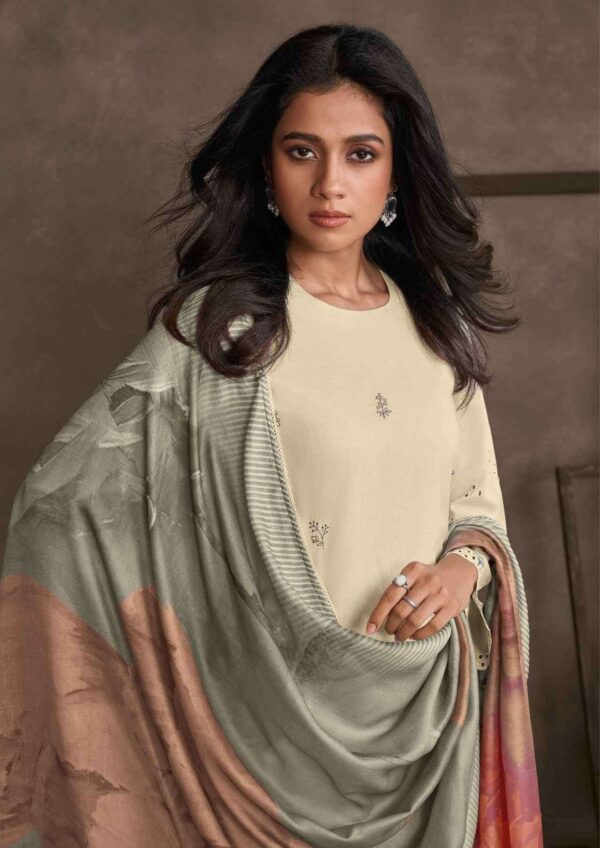 My Fashion Road Omtex Drape Lawn Cotton Premium Designs Suit | 7351-A