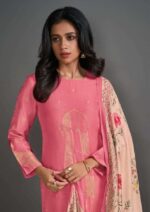 My Fashion Road Omtex Breeze Exclusive Stylish Muslin Jacquard Suit | 7291-A