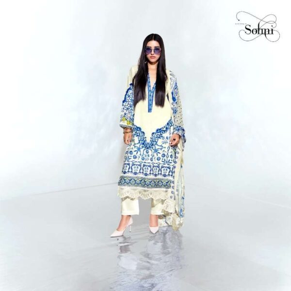 My Fashion Road Kimora Sohni Lemon Summer Wear Stylish Linen Suit | 191
