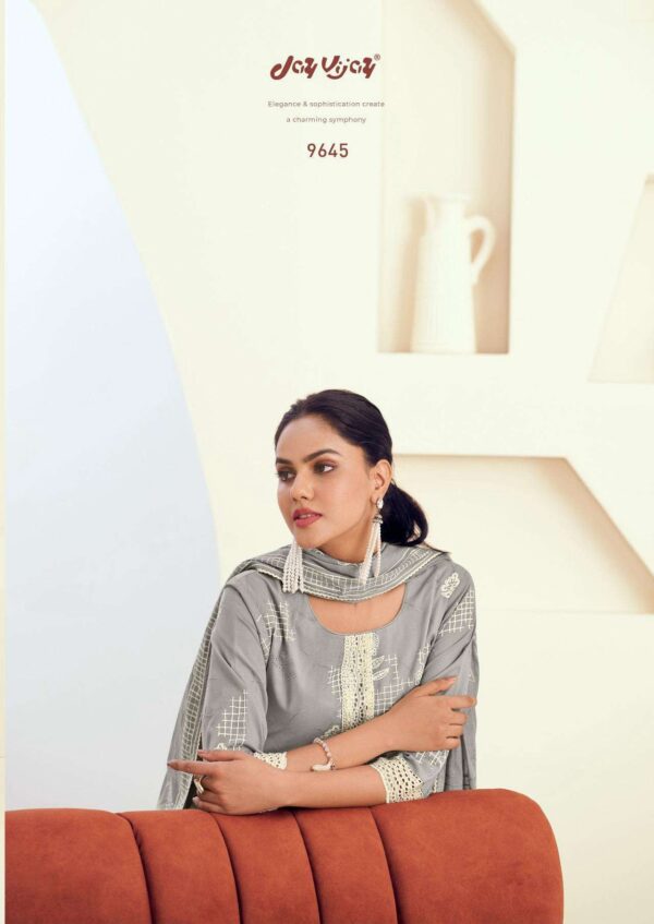 My Fashion Road Jay Vijay Forever Girl Ethnic Wear Cotton Summer Suit | 9645