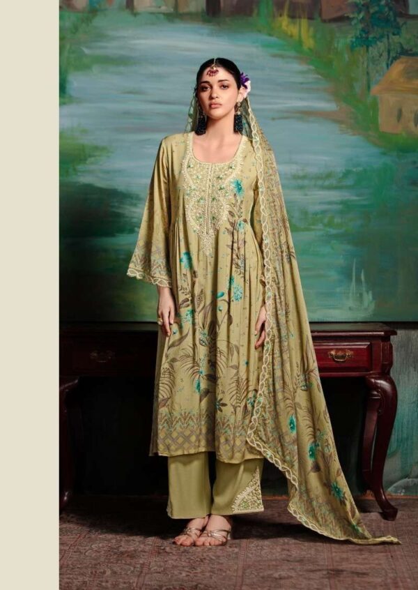 My Fashion Road Kimora Heer Shehzaadi Exclusive Designer Muslin Suit | 9526